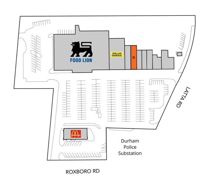 More Photos Of 5277-5285 N Roxboro St, Durham Unknown For Lease