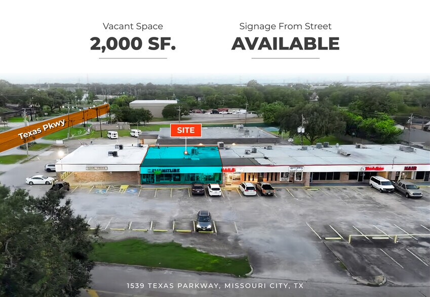 More Photos Of 1530 KenForest, Missouri City Storefront For Lease
