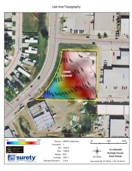 More Photos Of 1825 Lee Ave, Bismarck Land For Sale