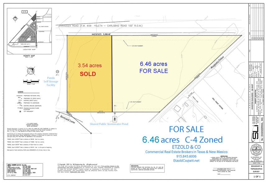 Primary Photo Of N Zaragoza Road @ Augusta Drive, El Paso Land For Sale