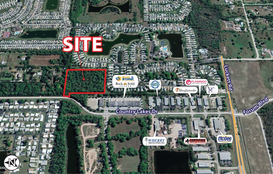 Primary Photo Of 0 Country Lakes Dr, Fort Myers Land For Sale