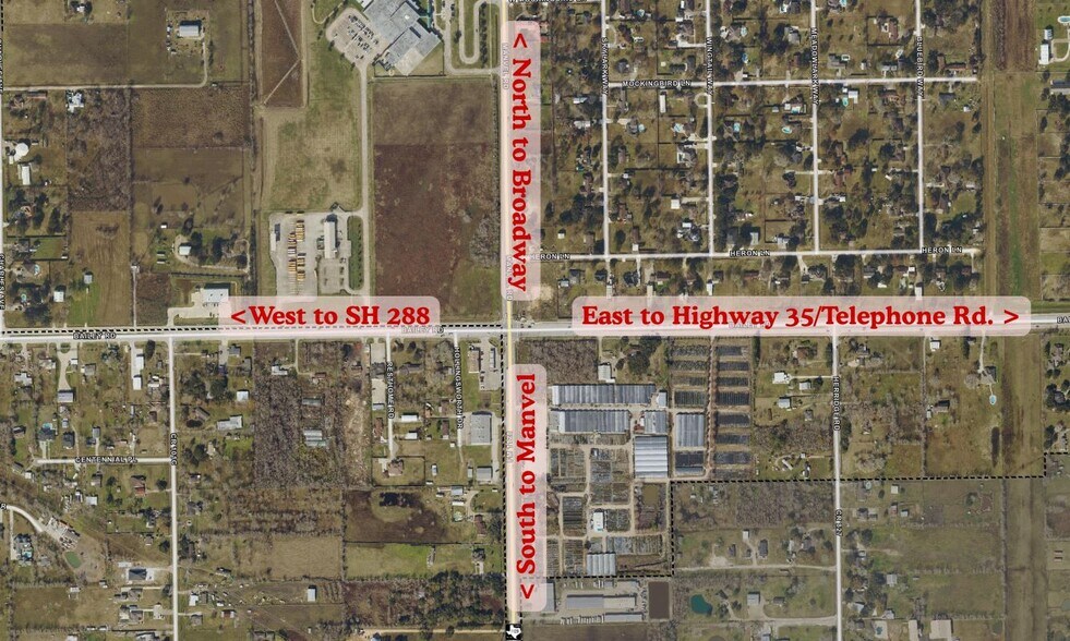 More Photos Of Bailey Rd at Masters rd, Pearland Land For Sale
