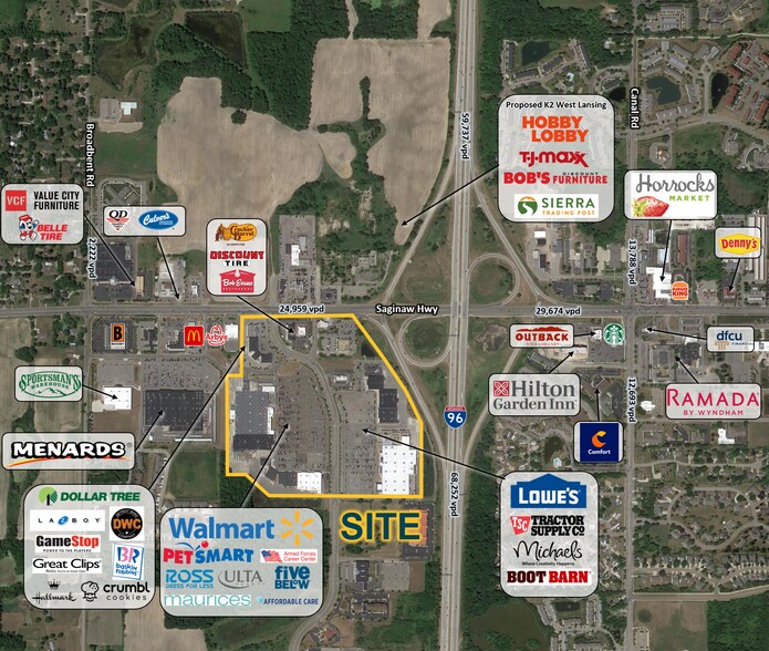More Photos Of 416-510 N Marketplace Blvd, Lansing Unknown For Lease