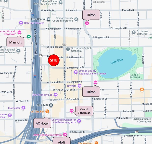 More Photos Of 47 W Jefferson St, Orlando Land For Sale