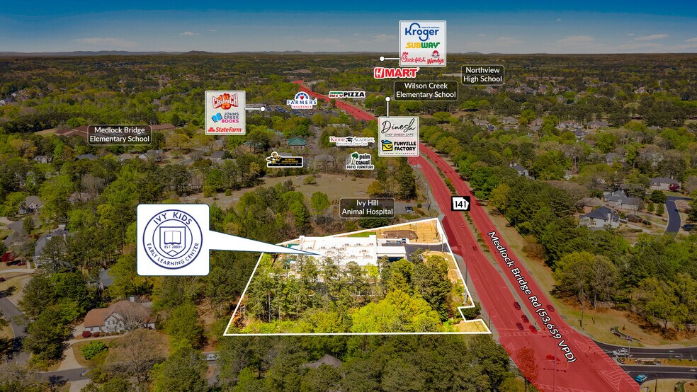 More Photos Of 9970 Medlock Bridge Rd, Johns Creek Daycare Center For Sale