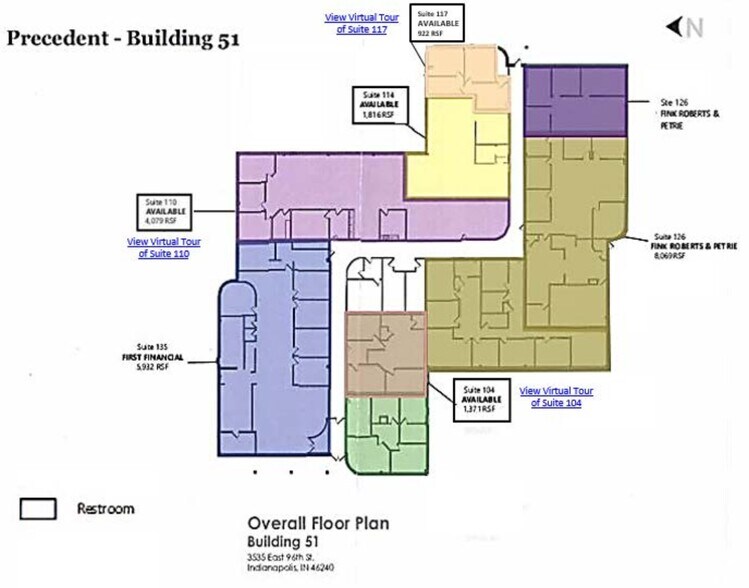 More Photos Of 3535 E 96th St, Indianapolis Office For Lease