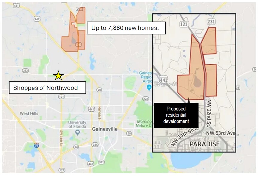 More Photos Of 5000 NW 34th Blvd, Gainesville Land For Lease
