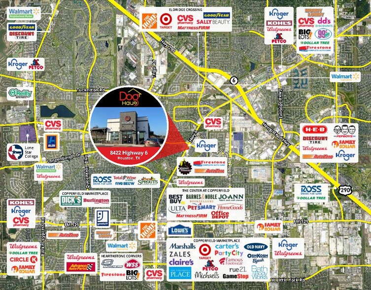 More Photos Of 8422 Highway 6 N, Houston Restaurant For Lease