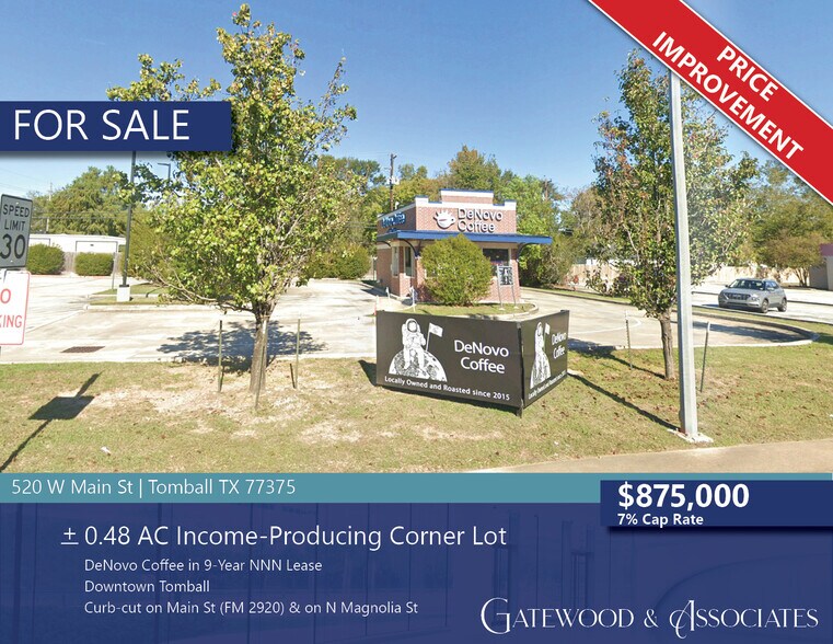 Primary Photo Of 520 W Main St, Tomball Freestanding For Sale