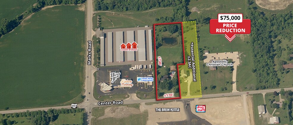 Primary Photo Of 5293 Center Rd, Brunswick Land For Sale