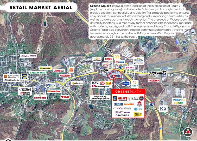 More Photos Of 110 Central Greene Plz, Waynesburg Unknown For Lease