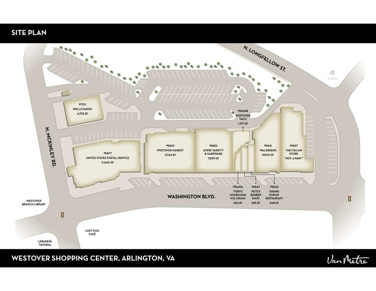 Primary Photo Of 5839-5853 Washington Blvd, Arlington Unknown For Lease