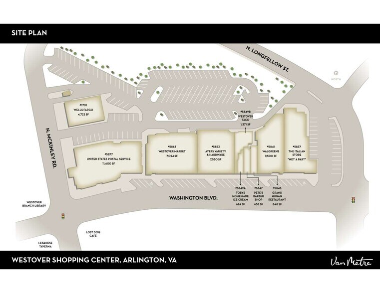 More Photos Of 5839-5853 Washington Blvd, Arlington Unknown For Lease