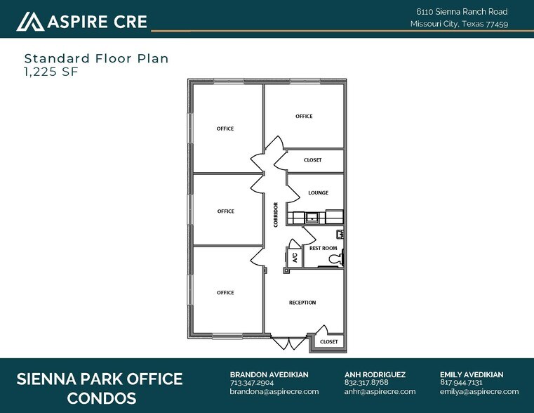 More Photos Of 6110 Sienna Ranch, Missouri City Medical For Sale