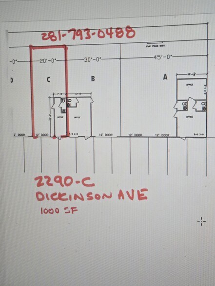 More Photos Of 2290 Dickinson Ave, League City Warehouse For Lease