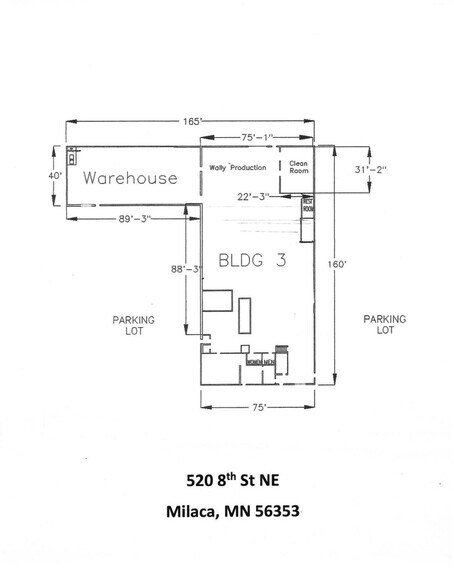 More Photos Of 520 8th St NE, Milaca Industrial For Sale