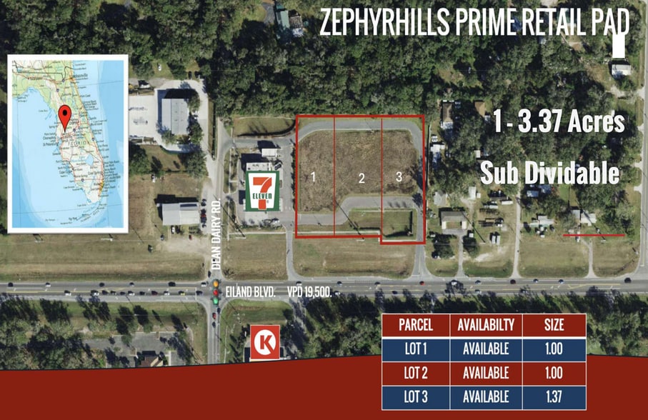 Primary Photo Of Eiland Blvd @ Dean Dairy, Zephyrhills Land For Sale