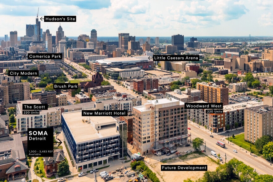 More Photos Of Erskine & Eliot St, Detroit Parking Garage For Lease