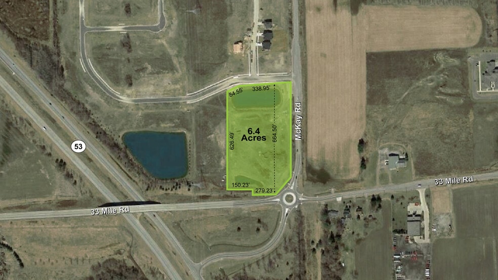 Primary Photo Of 71255 McKay Rd, Bruce Township Land For Sale