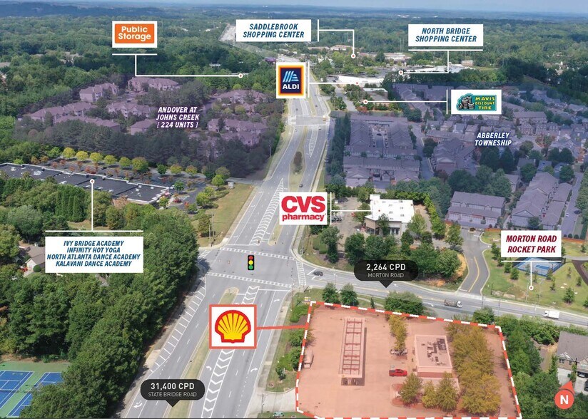 More Photos Of 10645 State Bridge Rd, Alpharetta Convenience Store For Sale