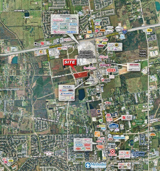 Primary Photo Of San Jaction Blvd, Baytown Land For Sale