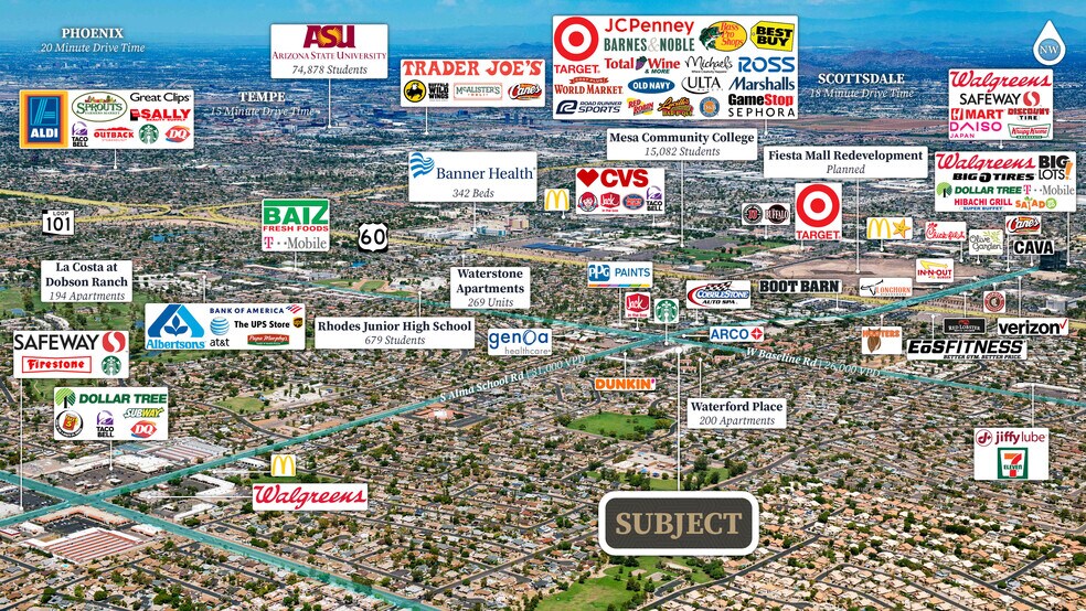 More Photos Of 2035 S Alma School Rd, Mesa Storefront For Lease