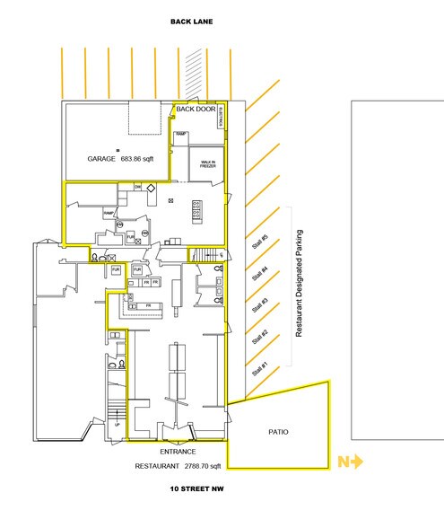 More Photos Of 215-217 10th St NW, Calgary Storefront Retail Office For Lease