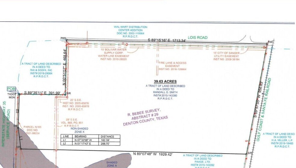 More Photos Of I-35 @ Lois Rd, Sanger Land For Sale