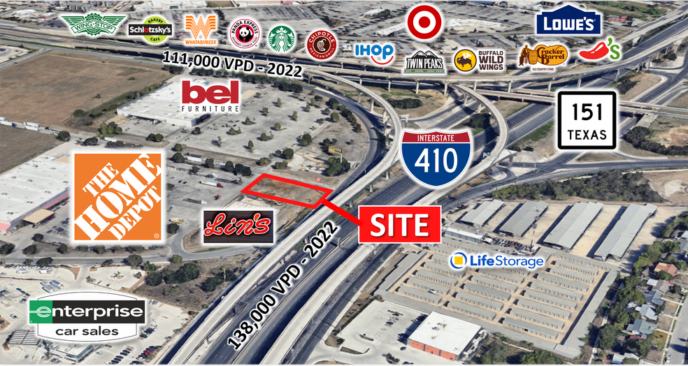 Primary Photo Of Hwy 151 & Loop 410, San Antonio Land For Sale