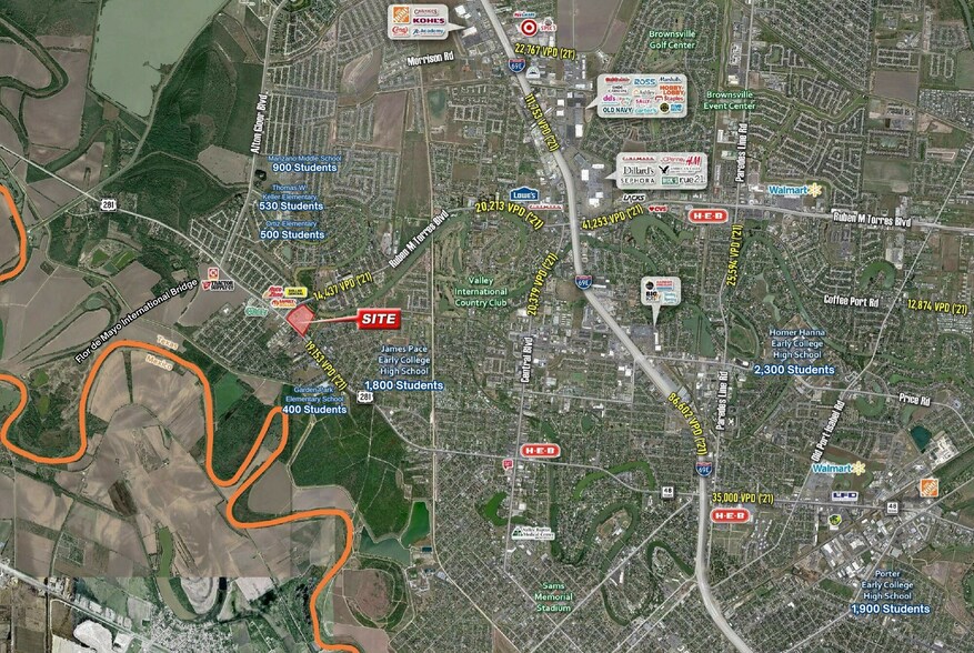 More Photos Of NEC of Ruben M Torres Sr & US-281 blvd, Brownsville Land For Sale