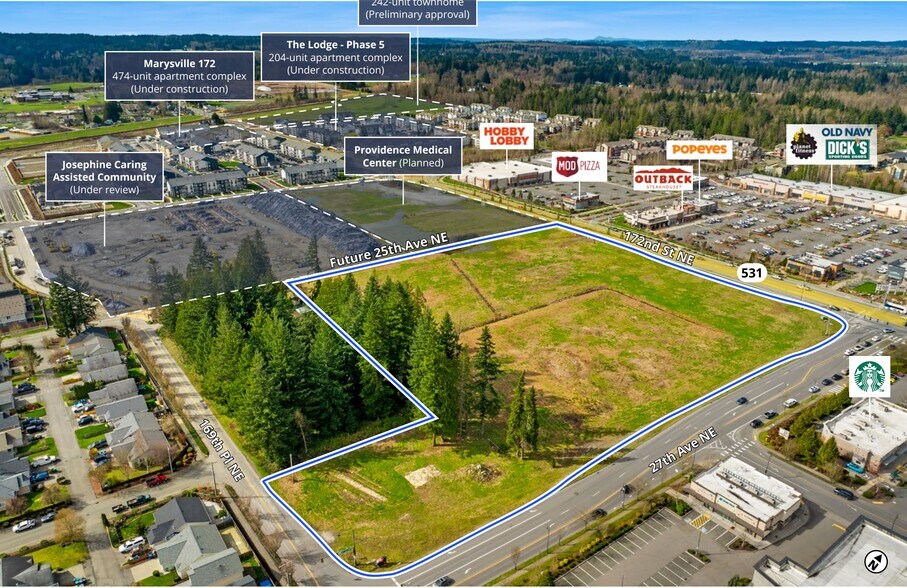 More Photos Of 2602 172nd St, Marysville Land For Sale