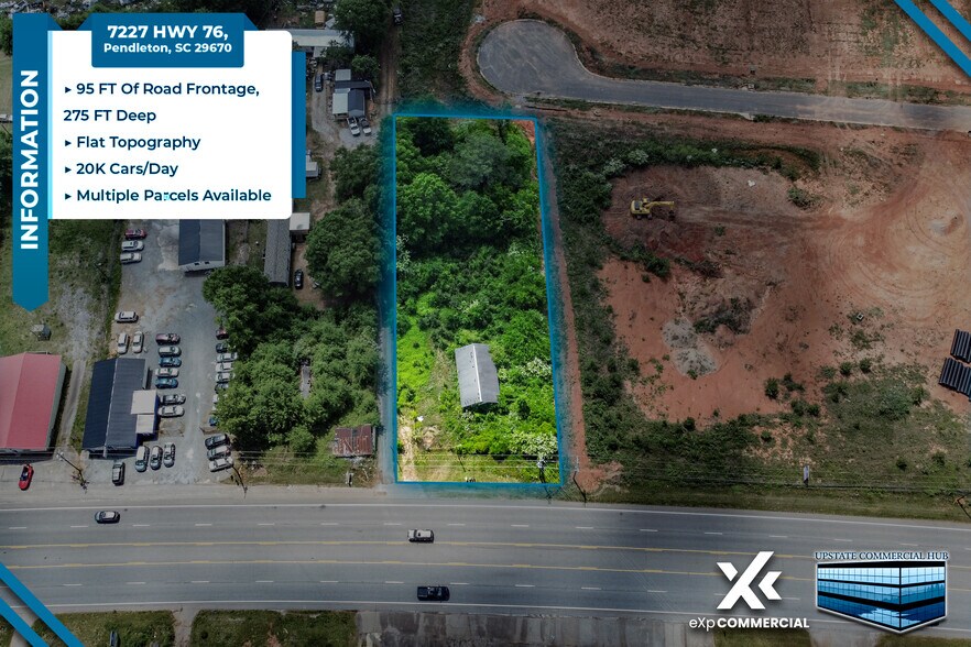 More Photos Of 7227 Highway 76, Pendleton Land For Sale