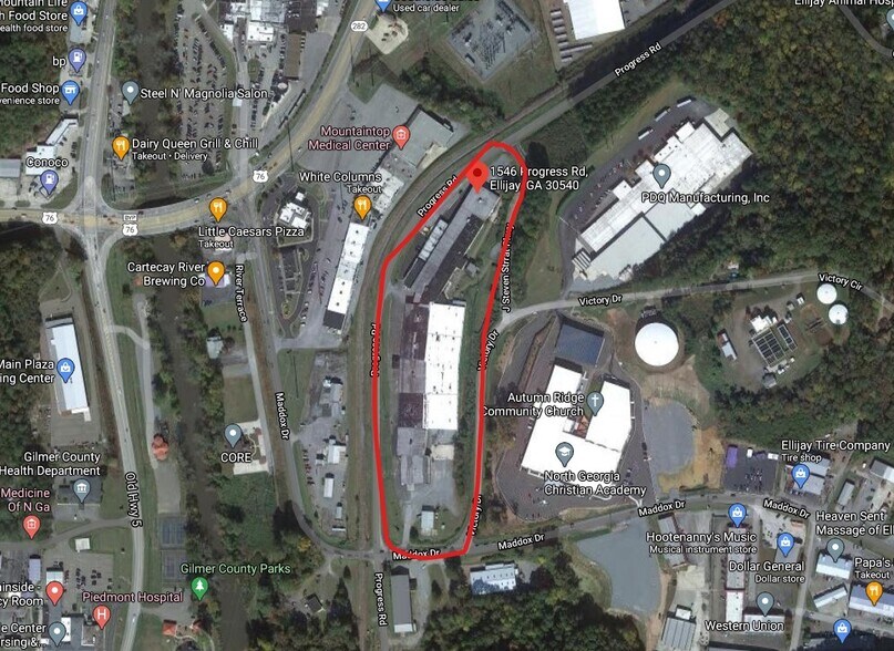 More Photos Of 1546 Progress Rd, Ellijay Warehouse For Lease