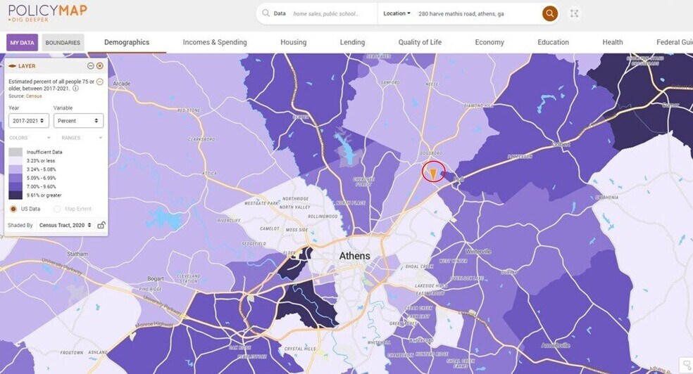 More Photos Of 280 Harve Mathis Rd., Athens Land For Sale