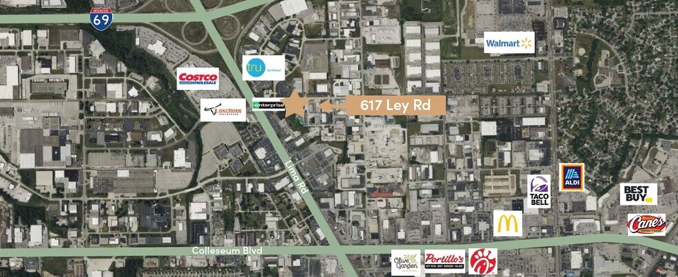 More Photos Of 617 Ley Rd, Fort Wayne Warehouse For Sale