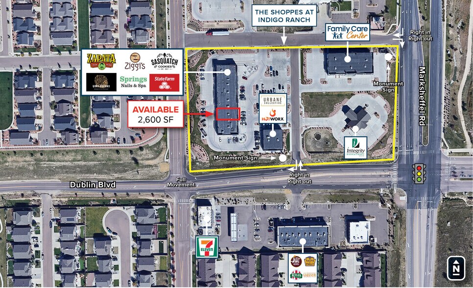More Photos Of 7636 Dublin Blvd, Colorado Springs General Retail For Lease