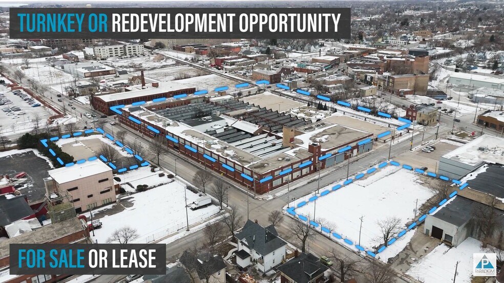 Primary Photo Of 1328 Racine St, Racine Industrial For Sale