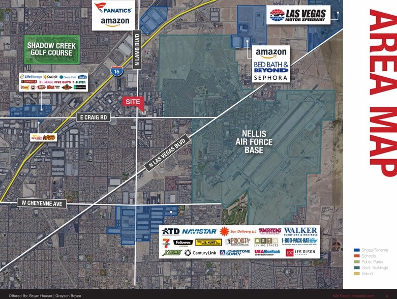 More Photos Of 4364 E Craig Rd, Las Vegas Land For Lease
