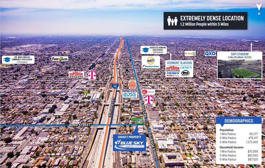 More Photos Of 4200-4210 S Figueroa St, Los Angeles Carwash For Sale