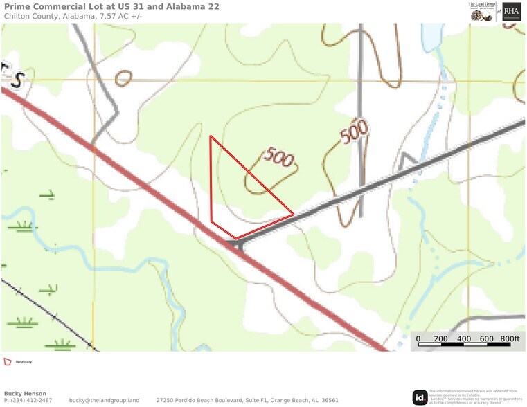 More Photos Of U.S. 31, Verbena Land For Sale