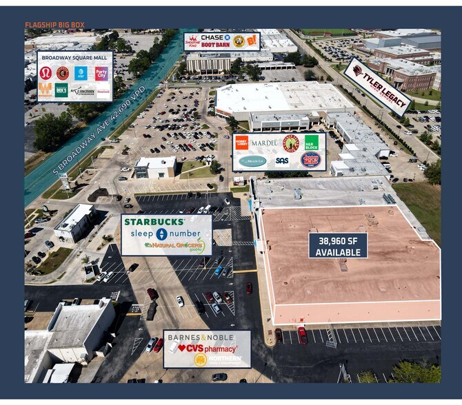 More Photos Of 4820 S Broadway Ave, Tyler Department Store For Lease