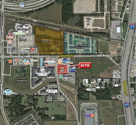 More Photos Of SEQ of Spring Stuebner Rd & Spring Plaza Dr in, Spring Land For Sale