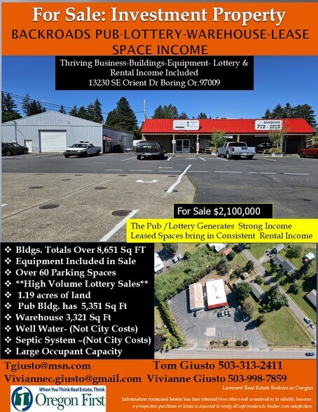 Primary Photo Of 13230 SE Orient Dr, Boring Restaurant For Sale
