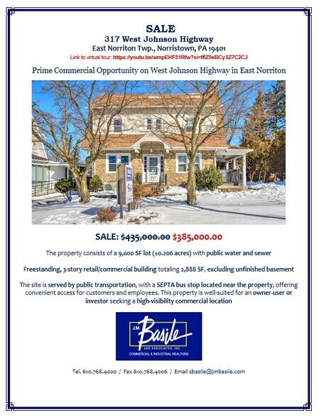 More Photos Of 317 W Johnson Hwy, Norristown Office Residential For Sale