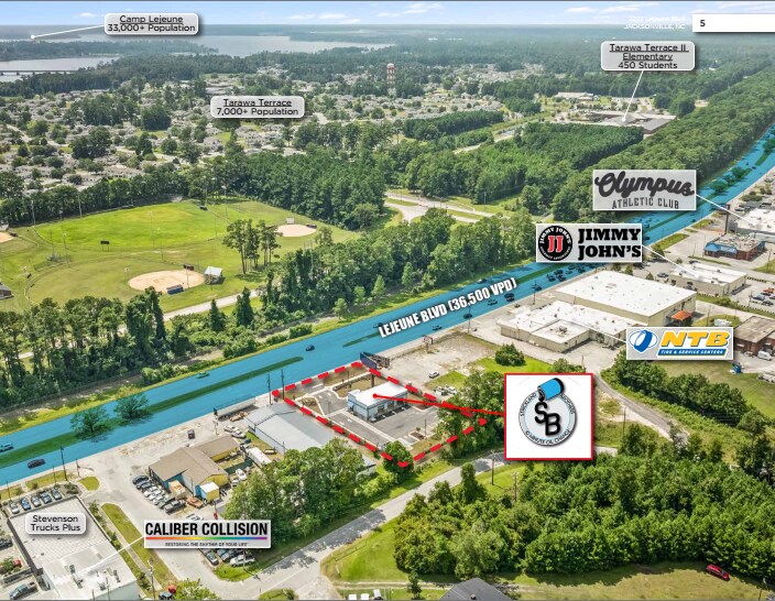 More Photos Of 2227 Lejeune Blvd, Jacksonville Auto Repair For Sale