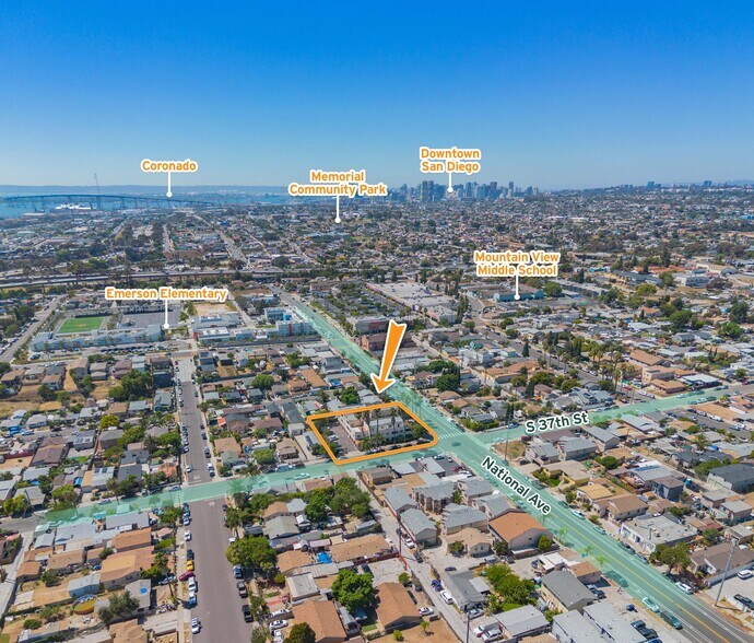 More Photos Of 3691 National Ave, San Diego Apartments For Sale