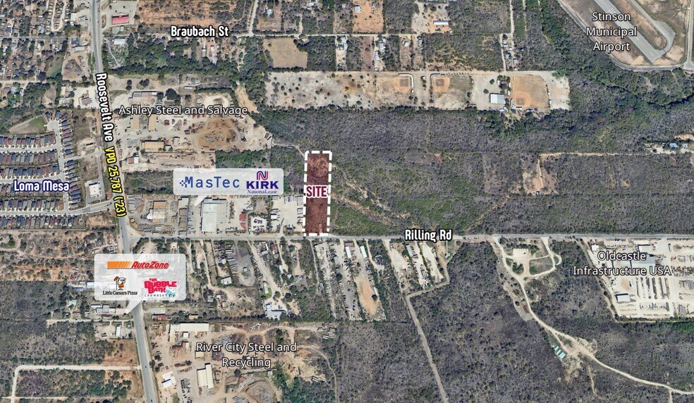 Primary Photo Of Rilling Rd, San Antonio Land For Sale