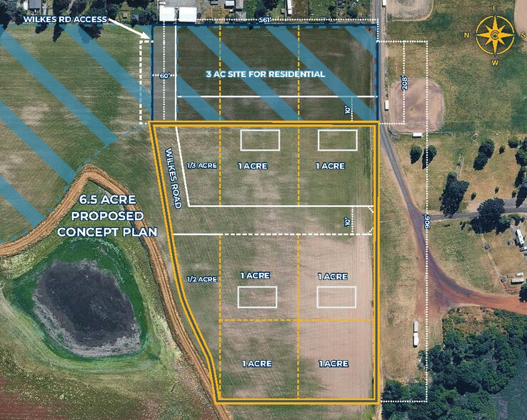 More Photos Of 6.5 Acre Parcel W. of Main St., Banks Land For Sale