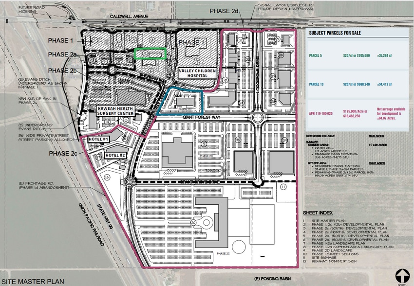 More Photos Of 8570 W Caldwell Ave, Visalia Land For Sale