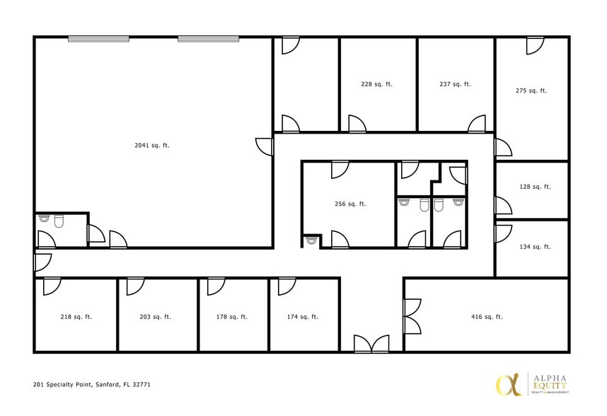 More Photos Of 201 Specialty Pt, Sanford Showroom For Lease